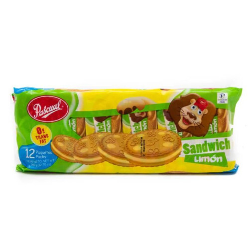 GALLETAS SANDWICH PASCUAL 12 UNIDADES